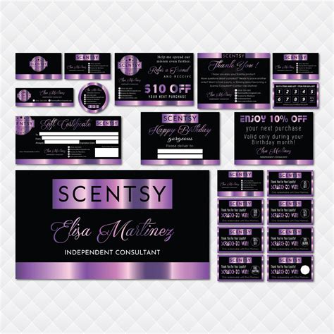 scentsy logo for business cards.